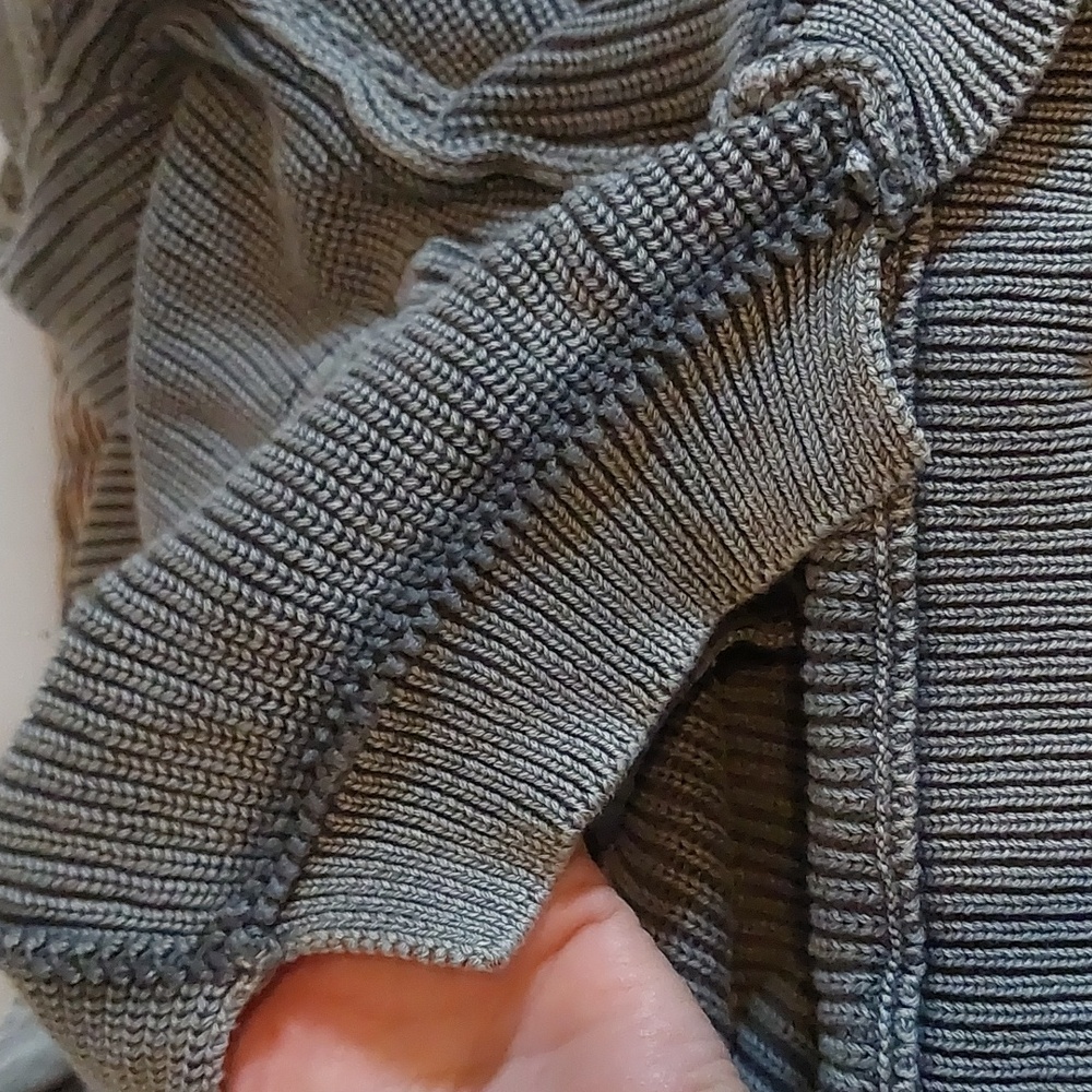 We The Free Knit Cropped 'Surplus Gray' Sweater - Picture 14 of 16